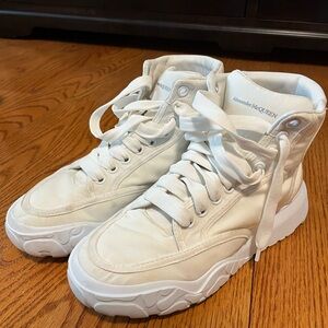 Alexander McQueen tread slick high top.